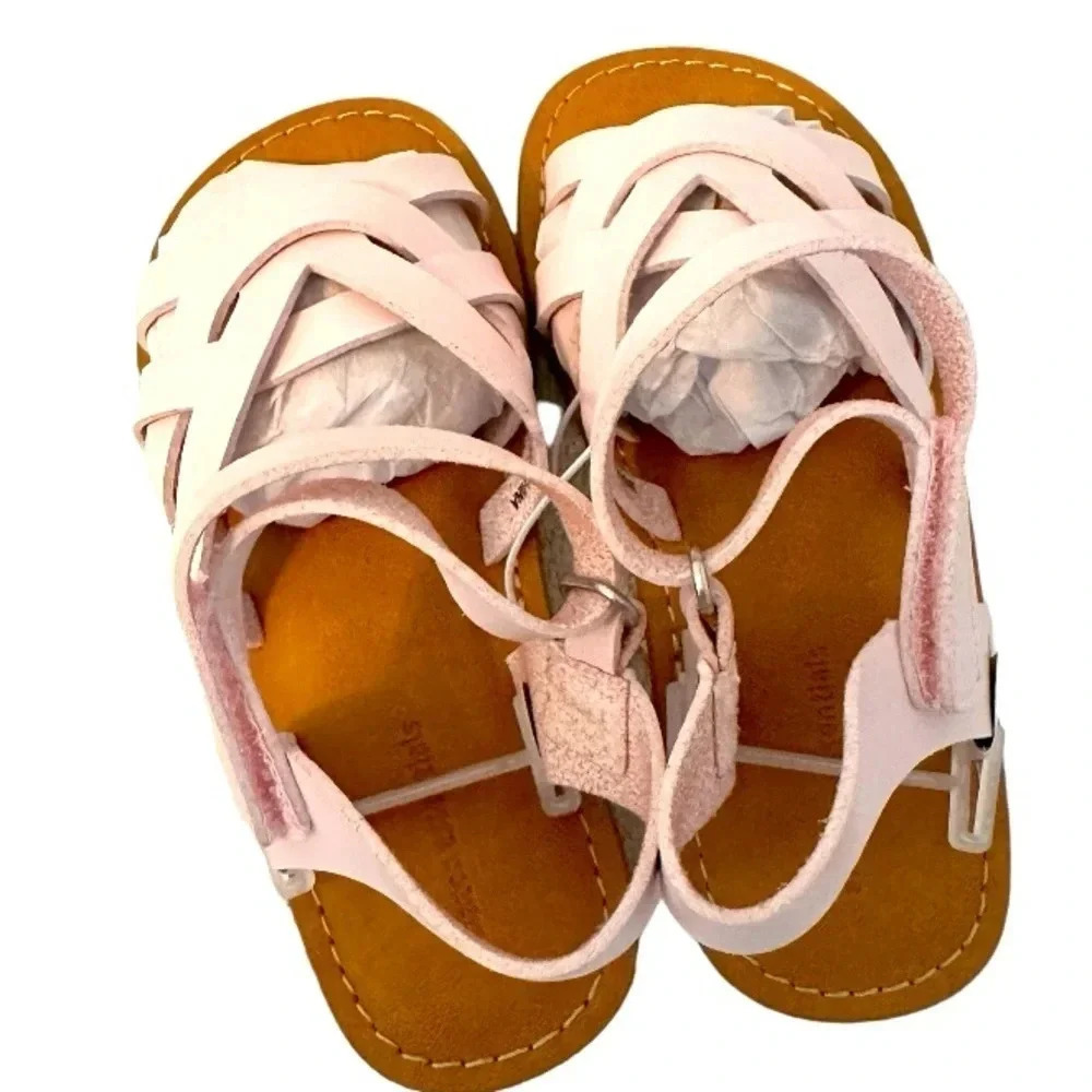 NWT Girls' Strappy Sandal - Picture 3 of 5